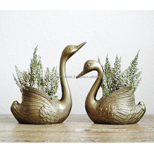 Tabletop Brass Flower <b>Vase</b> for Table Decoration Weddings Table Centrepiece Vintage Style Flower Pots Customized Size Flower <b>Vase</b> - Product Image 2