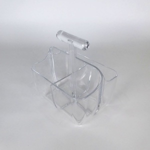 Cubiertos de plástico acrílico transparente - Product Image 3