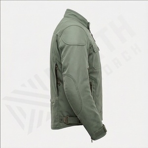 Veste de moto en cuir véritable pour homme de qualité supérieure, nouvelle arrivée, vestes de moto d'hiver, protections amovibles, personnalisables - Product Image 3