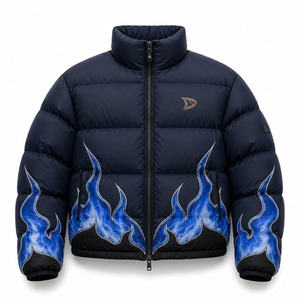 Men Oversized Puffer Jacket Streetwear Winter Warm <b>Bubble</b> <b>Coat</b> Custom Logo Wholesale Supplier - Product Image 1