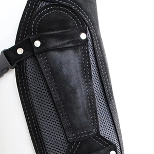 Protectores de Piernas Ajustables de Cuero Vacuno Premium para Herradores, Escudos de Seguridad para Recorte de Pezuñas de Herrero - Product Image 4