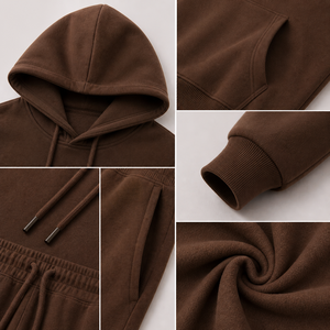Combinaison polaire à capuche ultra douce et chaude, tissu premium, idéale pour les sports d'hiver et la détente, durable, élégante, coupe confortable, achetez la vôtre maintenant - Product Image 5