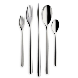 Ensemble de couverts en acier inoxydable, finition miroir, compatible lave-vaisselle, pour la maison, les événements, les mariages, la restauration - Product Image 1