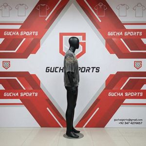 Sudadera de terciopelo para hombre con bordado de ondas con pedrería, tela suave de primera calidad, corte holgado, estilo streetwear para uso casual. - Product Image 3