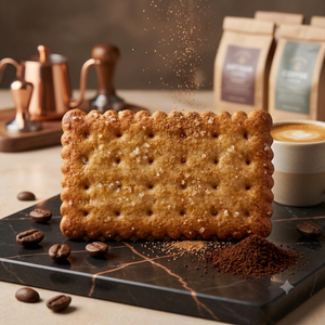 บิสกิตกาแฟบราคา 150 กรัม สำหรับขายส่ง - คุกกี้กาแฟอบพรีเมียมแบบแพ็คใหญ่, รับผลิตขนมขบเคี้ยวภายใต้แบรนด์ของคุณเอง - Product Image 3