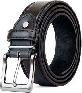 Cinturones de Cuero Vacuno Hechos a Mano de Alta Gama con Hebillas Automáticas de Acero al Carbono, Logotipo Personalizado, Estilo Casual - Product Image 2