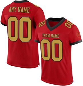Camisetas de Fútbol Americano de Talla Grande con Impresión por Transferencia de Calor, Uniformes Ligeros de Fútbol Americano - Product Image 4