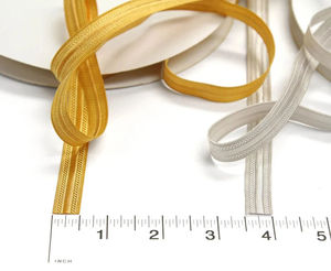 Dentelle élastique unie de 1 7/8 pouce de large pour la confection de robes, en polyester et nylon, style simple - Product Image 1