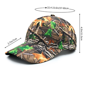 Wholesale Outdoor Sports Baseball Hunting <b>Cap</b> Magic Applique Camouflage <b>Caps</b> Customized Hunting Baseball <b>Caps</b> High Quality - Product Image 1