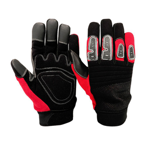 Guantes de Trabajo Mecánico Resistentes al Calor, Talla XL, Cuero Sintético Antideslizante, Puño Reforzado, Protección, Logotipo Personalizado OEM, Guantes Industriales - Product Image 3
