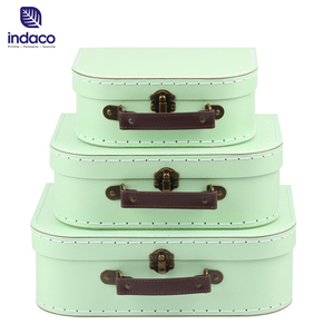 Danh Sách Mới bé hộp mini vali hộp các tông tinh khiết bé quà tặng Bìa hộp bao bì có tay cầm - Product Image 6