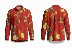 Chemise habillée boutonnée à manches longues, imprimée sur mesure, de qualité supérieure, au design tendance, pour la plage et le streetwear, chemises habillées à la mode - Product Image 6