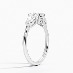 Anillo BOJ 0133 Corte Ovalado Plata 925 Lujo Ópera Engaste de Garras Solitario Anillo de Diamante 2ct Color D VVS1 Moissanita Certificado GRA - Product Image 2