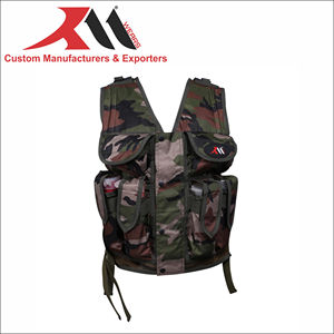 เสื้อกั๊กเพนท์บอลแบบยุทธวิธี ปรับได้ ป้องกันหน้าอกและลำตัว สำหรับการฝึกซ้อมและเล่นเพนท์บอลกลางแจ้ง ทนทาน สวมใส่สบาย ปรับแต่งได้ - Product Image 3