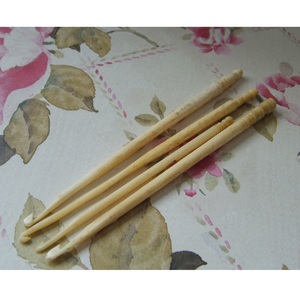 เข็มโครเชต์ทำมือจากกระดูกธรรมชาติ OEM ODM สำหรับขายส่ง - Product Image 2