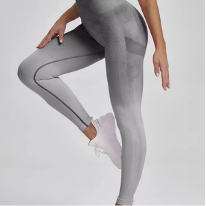 Leggings de fitness pour femmes, effet push-up fessier, couleur dégradée, pour yoga et gym - Product Image 6