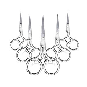 Tijeras de Peluquería Profesionales de Acero Inoxidable 100% para Adelgazar el Cabello, Tijeras de Corte para Sistema de Extensiones de Cabello, 6 Pulgadas - Product Image 4