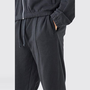 Nouveau pantalon de jogging pour hommes, style baggy à cordon de serrage, coupe régulière, en coton épais 280 g/m², grande taille, OEM, vente en gros - Product Image 5