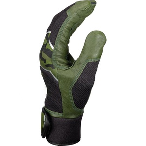 Gants de frappe de baseball en cuir véritable à manchette longue de haute qualité Fabricants Service OEM professionnel personnalisé - Product Image 2