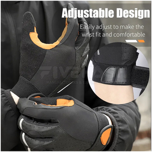 Wholesale Full Finger Cycling <b>Gloves</b> Anti-Slip Grip <b>Touchscreen</b> Breathable Design Full Finger Cycling <b>Gloves</b> - Product Image 4