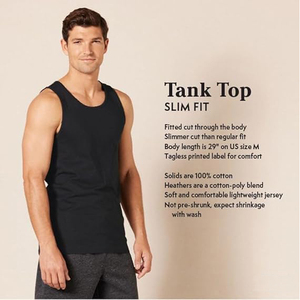 Camiseta deportiva sin mangas para hombre, transpirable, elástica, de algodón y spandex, para gimnasio. - Product Image 5