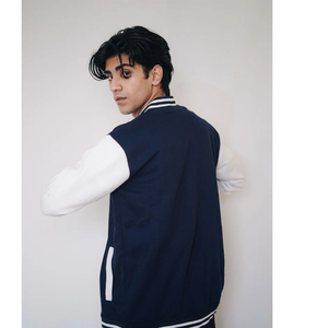 Blouson Bomber Varsity Homme Personnalisé avec Col Montant et Fermeture Éclair – Nouvelle Collection Hiver – Veste Logo pour Hommes, Garçons et Unisexe - Product Image 6