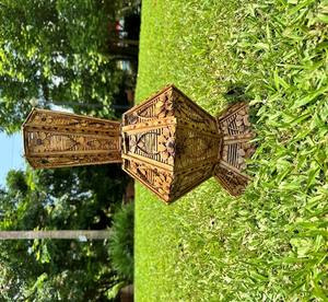 Jarrón de Flores de Bambú de Alta Calidad, Decoración para el Hogar, Jarrones Hechos a Mano con Materiales Ecológicos - Product Image 2