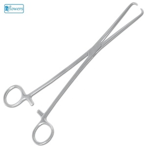 Pince à tenacules Pozzi, instrument chirurgical pour salle d'opération, certifiée CE, classe I, outil manuel - Product Image 3