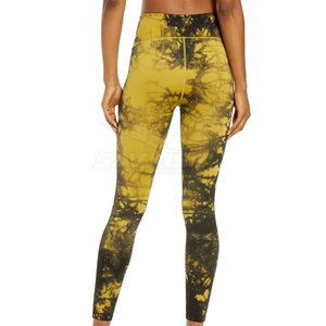 Customized High Quality <b>Women</b> <b>Legging</b> Elastic Waist Print Latest Design Lightweight Breathable Eco-Friendly Pants Wholesale Rate - Product Image 3