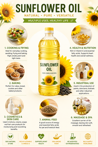 Wholesale Sunflower Oil <b>Light</b> Taste Healthy Vegetable Oil For Restaurants Food Production And Distribution - Product Image 6