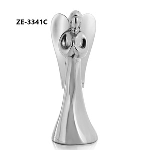 Support de bougie chauffe-plat en forme de cerf argenté avec base en bois, décoration de Noël, support de bougie décoratif en forme d'animal pour table, décoration d'intérieur - Product Image 3