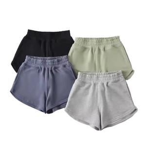 Shorts de Cintura Alta para Mujer, de Poliéster, Suaves, Transpirables, Casuales, para Uso Diario, Moda de Verano, Cómodos, Ligeros y Ecológicos - Product Image 2