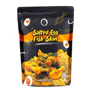 ขนมขบเคี้ยวหนังปลาทอดพรีเมียม รสไข่เค็ม - Product Image 6