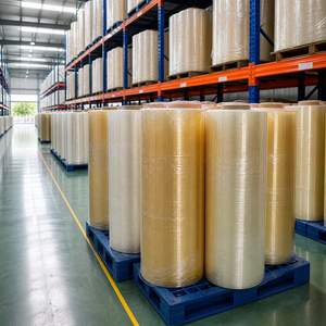 Cinta Adhesiva BOPP Jumbo en Rollo Directo de Fábrica 1280mm 4000m Recubierta de Acrílico Transparente Semiterminada para Máquina de Corte - Product Image 6