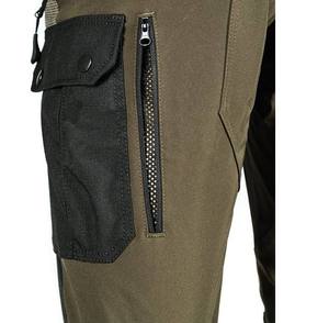 Pantalon de chasse vert olive pour homme avec poches latérales, respirant, en polyester et coton, vêtements tactiques d'extérieur, saison printemps - Product Image 5