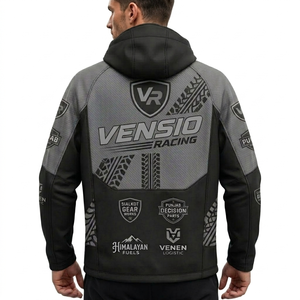 High Quality Custom Winter <b>Racing</b> Motorcycle <b>Jacket</b> Breathable Windproof Softshell for Men - Product Image 4