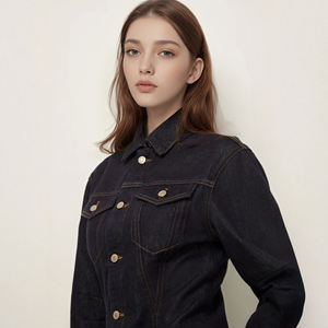 เสื้อแจ็คเก็ตยีนส์ผู้ชาย TIXAY SPORTS รุ่น Autumn and Spring Plus Size ปกคอปก กระเป๋าเสื้อ ทรงปกติ สไตล์วินเทจ ลุคทำเก่า - Product Image 1