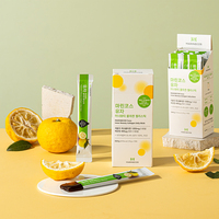 [MARINECOS] Bâtonnets de Collagène en Gelée pour la Beauté Intérieure, Soutien Quotidien de la Peau, Supplément ABC Juice à Faible Poids Moléculaire, 20g X 15 pour Adultes, Boîte