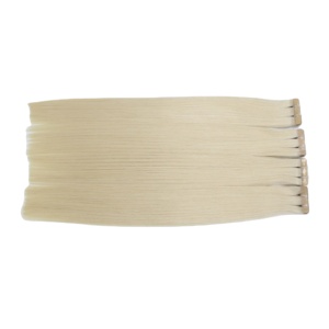 Ruban adhésif pour cheveux cheveux humains extensions de cheveux vietnamiens droits doubles dessinés en gros clip dans - Product Image 4