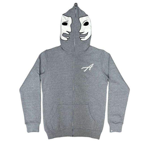 Men's Winter Loose Fit Print Full Zip Hoodie 100% Cotton Fleece Breathable Anti-Pilling Pocket Design High Quality - Product Image 3