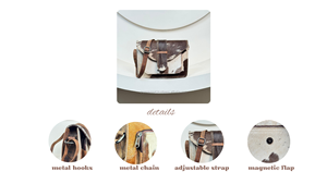 High Quality Custom Wholesale Women <b>Large</b> Square Real Cowhide Handbags Vintage Genuine Leather Crossbody Shoulder Bag for Ladies - Product Image 3