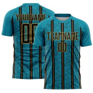 Best Selling Custom Soccer Uniform Quick Dry Breathable Football Jersey Set for Professional Teams Sublimated Soccer Uniform - Product Image 5