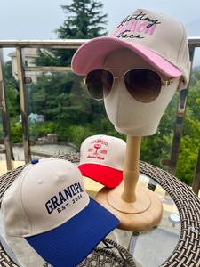 Sombreros de camionero de lona Vintage de dos tonos ajustables gorras de béisbol bordadas de moda para hombres mujeres algodón de moda para exteriores - Product Image 2