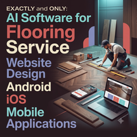 Yer Döşeme Hizmeti Web Sitesi Tasarımı Android iOS Mobil Uygulamaları WordPress Shopify Eklentisi Yapay Zeka E-Ticaret için Yapay Zeka ERP CRM Yazılımı