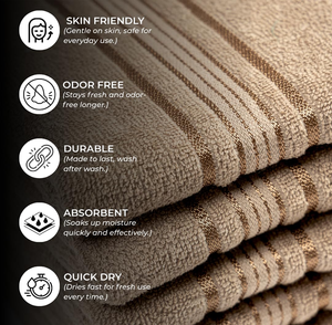 Serviette de toilette premium 400 GSM, toucher super doux – Logo personnalisé OEM – Fournisseur en gros pour spas et salons - Product Image 3