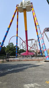 Manèges de parc d'attractions extérieur : Grande balançoire pendulaire marteau en fibre de verre et métal durables pour fêtes foraines CHKUN DB 04 30kw - Product Image 5