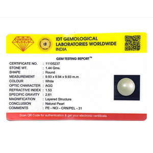 AAAA Grade Baroque Pearl 7.2 Carat Loose Gemstone for Jewelry Making - Product Image 3