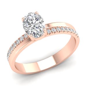 Anillos de compromiso REYES con moissanita certificada GRA de 1.43 quilates, joyería fina de plata de ley 925 de alta calidad, regalo de cumpleaños para ella - Product Image 2