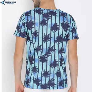 Premium Silk Screen Printed Jersey Polyester/Cotton Eco-Friendly Breathable Custom Sportswear T-Shirt OEM Bulk Supply - Product Image 3