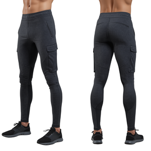 Pantalones Deportivos Elásticos para Hombre, Pantalones de Chándal para Gimnasio, Pantalones de Entrenamiento Flexibles, Pantalones Deportivos de Alto Rendimiento, Ropa Deportiva con Múltiples Bolsillos - Product Image 3